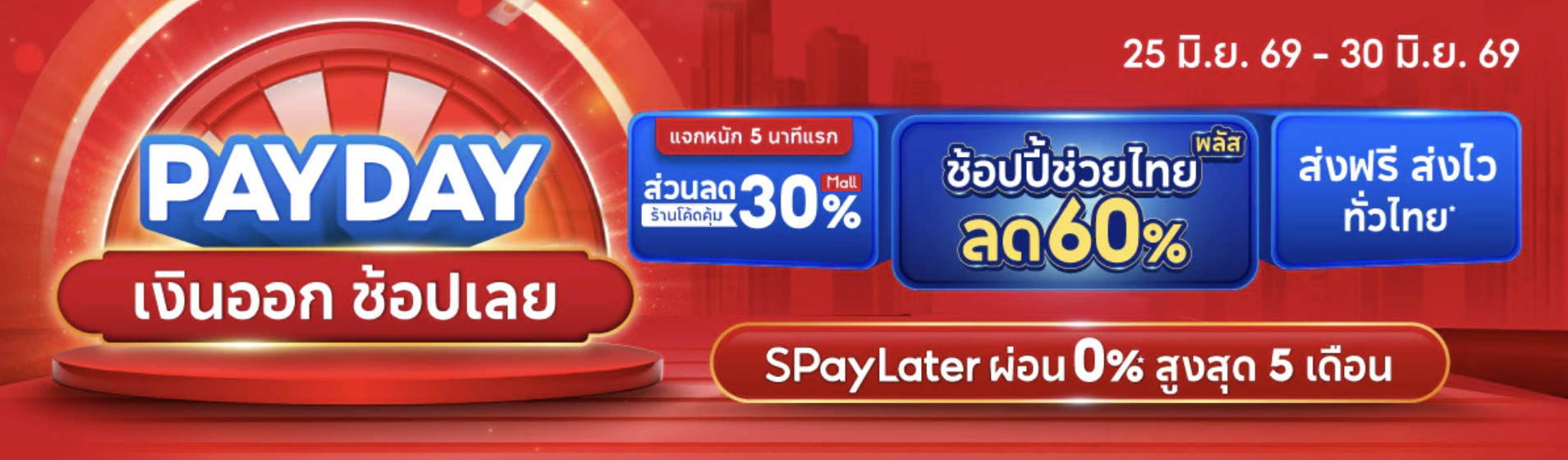 พบกับโค้ดส่วนลดจาก Shopee Mall สูงสุดถึง 30%-40%